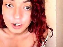 Amateur Dick Petite Redhead Solo Teen