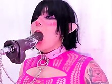 Amateur Brunette Fetish Solo Toys