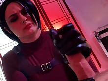 Amateur Babe Blonde Brunette Handjob HD Outdoor POV