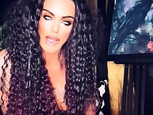 Black Ebony MILF Solo Webcam Wife