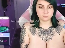 Amateur Brunette Lactation Pussy Solo Tits Webcam