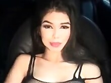 Amateur Babe Big Tits Boobs Brunette Busty Jerking Masturbation Solo