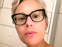 Big Tits Blonde Boobs Busty MILF Playing Solo Webcam