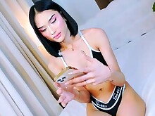 Asian Babe Crazy Japanese Solo