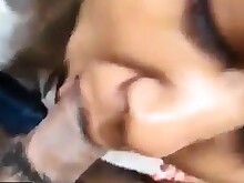 Amateur Black Blowjob Close Up Ebony MILF POV