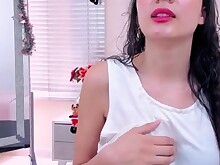 Brunette Masturbation Solo Teen Webcam