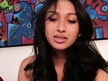 Brunette Cum Cumshot Masturbation Solo Strip Tease Teen Webcam