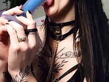 Brunette Close Up Cum Cumshot Masturbation MILF Solo Toys