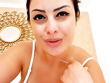 Brunette Close Up HD Solo Strip Tease Teen