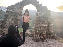 Babe Blonde Brunette Crazy HD Kinky Masturbation Outdoor Solo