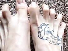 Fetish Foot Fetish Outdoor Solo Teen