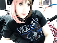 Blonde Close Up Fingering Pussy Solo Strip Tease Teen