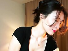 Amateur Asian Masturbation Solo Strip Webcam