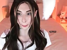 Asian Blonde Dildo Japanese Masturbation Solo Teen