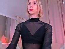 Dirty Ladyboy Masturbation Shemale Solo Webcam