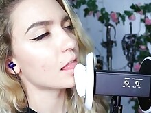 Amateur Blonde Fetish Licking Solo