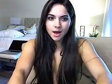 Amateur Awesome Brunette Solo