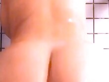 Amateur Big Tits Boobs Busty Dildo MILF Shower Solo