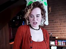 Amateur Fetish Gorgeous Lingerie MILF Redhead