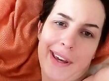 Amateur Brunette Fingering MILF POV Solo