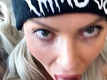 Amateur Big Tits Blonde Blowjob Boobs Busty Cheerleader Handjob MILF