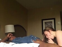 Amateur Blowjob Brunette Handjob Interracial POV