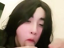 Amateur Asian Blowjob Car Handjob POV