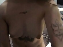 Brunette Close Up Solo Strip Tease Teen