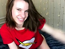 Amateur Brunette HD Solo Teen