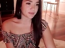 Amateur Brunette Solo Teen