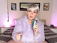 Amateur Blonde Solo Webcam