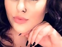 Amateur Big Tits Boobs Brunette Bus Busty Masturbation POV Webcam