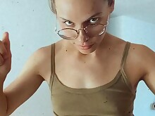 Amateur Anal Brunette Masturbation Solo