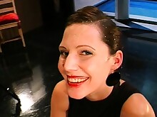 Amateur Blowjob Brunette Cum Cumshot Facials Handjob Hooker POV