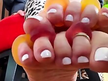 Amateur Blonde Close Up Fetish Foot Fetish