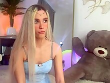 Amateur Blonde Mammy Mom Pussy Solo Webcam