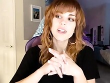 Amateur Awesome Cheerleader Redhead Slender Solo Webcam