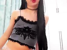 Amateur Brunette Masturbation Solo Strip Tease Teen Webcam