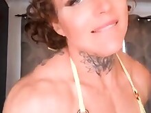 Ass Brunette Close Up MILF Solo Strip Tease