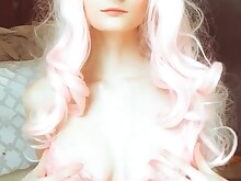 Blonde Close Up Solo Strip Tease Teen