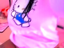 Amateur Black Ebony Solo Teen