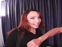 Amateur Blowjob Hardcore Redhead Stockings