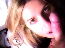 Amateur Blonde Blowjob Cute POV Teen