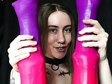 Amateur Brunette Fetish Masturbation Pussy Toys Webcam Wet
