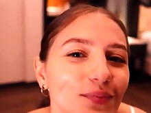 Big Tits Blowjob Boobs Brunette Busty Crazy Cum Cumshot Dick