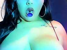 Big Tits Boobs Brunette Busty Jerking Masturbation MILF Solo