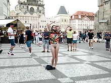 Amateur Brunette HD Nude Outdoor Public Small Tits Teen Tits
