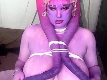 Big Tits Boobs Busty Hooker Masturbation Solo Stockings Webcam