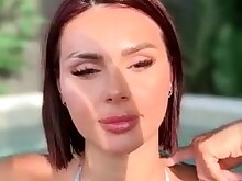 Big Tits Boobs Brunette Busty Jerking Solo Webcam