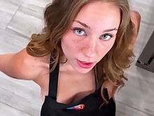 Amateur Blowjob Cum Cumshot Handjob Hardcore Kitchen Lingerie POV